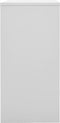vidaXL - Lockerkast - 90x45x92,5 - cm - staal - lichtgrijs - en - groen