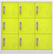 vidaXL - Lockerkast - 90x45x92,5 - cm - staal - lichtgrijs - en - groen