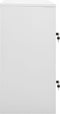 vidaXL - Lockerkast - 90x45x92,5 - cm - staal - lichtgrijs