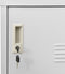 vidaXL - Lockerkast - 90x45x92,5 - cm - staal - lichtgrijs