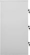 vidaXL - Lockerkast - 90x45x92,5 - cm - staal - lichtgrijs