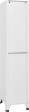 vidaXL - Lockerkast - met - 3 - vakken - 38x45x180 - cm