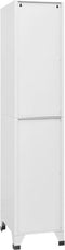 vidaXL - Lockerkast - met - 3 - vakken - 38x45x180 - cm