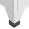 vidaXL - Lockerkast - met - 4 - vakken - 38x45x180 - cm