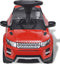 vidaXL Loopauto Land Rover 348 met muziek rood
