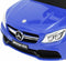 vidaXL Loopauto Mercedes Benz C63 blauw