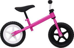 vidaXL Loopfiets met 12 inch wielen roze