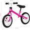 vidaXL Loopfiets met 12 inch wielen roze