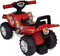 vidaXL Loopquad met licht en geluid rood
