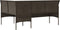 vidaXL - Loungebank - met - kussens - L-vormig - poly - rattan - bruin