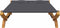 vidaXL - Loungebed - 165x188,5x46 - cm - massief - gebogen - hout - antracietkleurig