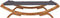 vidaXL - Loungebed - 165x188,5x46 - cm - massief - gebogen - hout - antracietkleurig