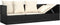 vidaXL - Loungebed - met - kussens - poly - rattan - zwart