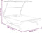 vidaXL - Loungebed - met - luifel - 165x203x138 - cm - gebogen - hout - antracietkleur