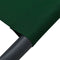 vidaXL - Loungebed - met - luifel - en - kussen - groen