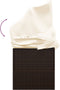vidaXL - Loungebed - met - luifel - en - kussens - poly - rattan - bruin