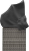 vidaXL - Loungebed - met - luifel - en - kussens - poly - rattan - grijs