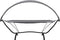 vidaXL - Loungebed - met - luifel - staal - en - oxford - stof - grijs