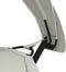 vidaXL - Loungebed - met - luifel - staal - en - oxford - stof - crèmekleurig