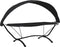 vidaXL - Loungebed - met - luifel - staal - en - oxford - stof - zwart