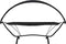 vidaXL - Loungebed - met - luifel - staal - en - oxford - stof - zwart