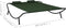 vidaXL - Loungebed - stof - groen