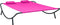 vidaXL - Loungebed - stof - roze