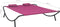 vidaXL - Loungebed - stof - roze