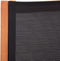 vidaXL - Loungestoel - massief - eucalyptushout - en - textileen - zwart