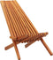 vidaXL - Loungestoelen - inklapbaar - 2 - st - massief - acaciahout