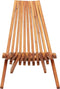 vidaXL - Loungestoelen - inklapbaar - 2 - st - massief - acaciahout