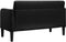 vidaXL - Loveseat - bank - 109 - cm - fluweel - zwart