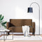 vidaXL - Loveseat - bank - 110 - cm - kunstleer - bruin