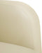 vidaXL - Loveseat - bank - 110 - cm - kunstleer - crèmekleurig