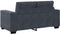 vidaXL - Loveseat - bank - 120 - cm - fluweel - donkergrijs