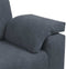 vidaXL - Loveseat - bank - 120 - cm - fluweel - donkergrijs