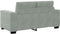 vidaXL - Loveseat - bank - 120 - cm - fluweel - lichtgrijs