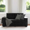 vidaXL - Loveseat - bank - 120 - cm - fluweel - zwart