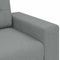 vidaXL - Loveseat - bank - 120 - cm - stof - lichtgrijs