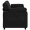 vidaXL - Loveseat - bank - 140 - cm - fluweel - zwart