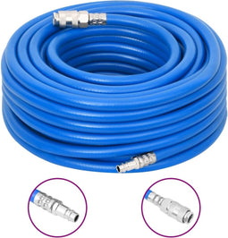 vidaXL - Luchtslang - 0,6'' - 2 - m - PVC - blauw