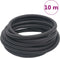vidaXL - Luchtslang - hybride - 0,6'' - 10 - m - rubber - en - PVC - zwart