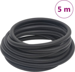 vidaXL - Luchtslang - hybride - 0,6'' - 5 - m - rubber - en - PVC - zwart