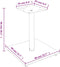 vidaXL - Luidsprekerstandaards - 2 - st - 1 - pijler - gehard - glas - zilverkleurig