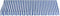 vidaXL - Luifel - 350x120 - cm - blauw - en - wit