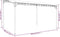 vidaXL - Luifel - 4x3 - m - 180 - g/m² - stof - en - staal - antracietkleurig