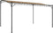 vidaXL - Luifel - 4x3 - m - 180 - g/m² - stof - en - staal - taupe