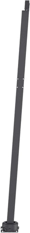 vidaXL - Luifel - automatisch - met - LED - en - windsensor - 300x250 - cm - blauw - wit