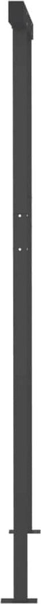 vidaXL - Luifel - automatisch - met - LED - en - windsensor - 3x2,5 - m - oranje - bruin