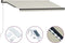 vidaXL - Luifel - automatisch - met - LED - en - windsensor - 600x350 - cm - geel - en - wit